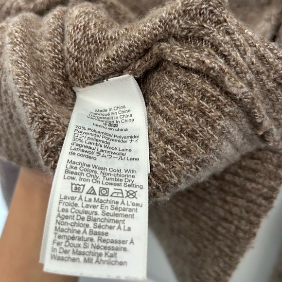 J. Crew Supersoft lambswool-blend crewneck sweater men’s size large fall preppy - Picture 10 of 13